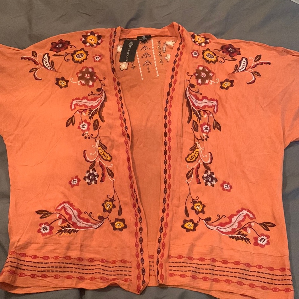 Curations cover up Boho Kimono Size Medium large